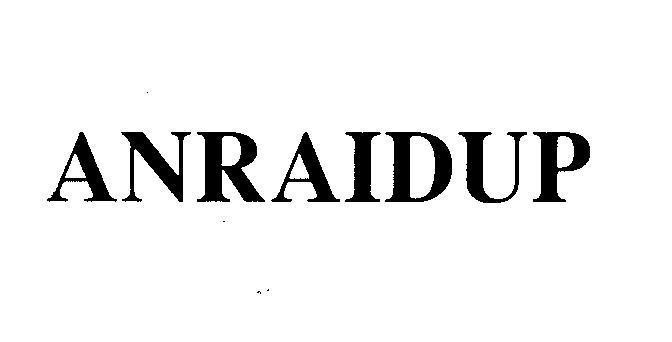 Mẫu nhãn hiệu ANRAIDUP