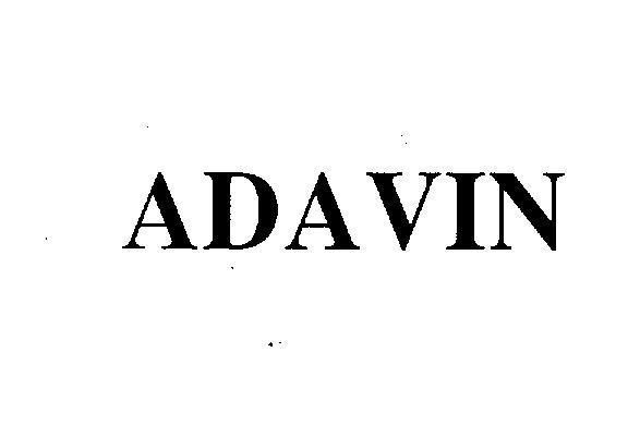 Mẫu nhãn hiệu ADAVIN
