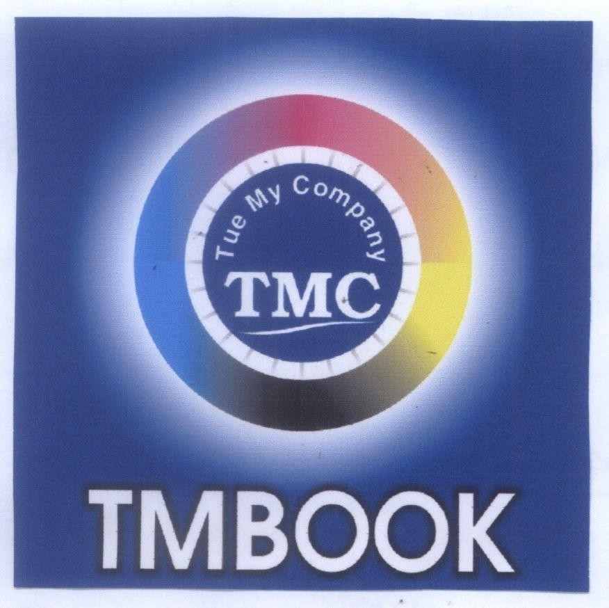 Mẫu nhãn hiệu TMBOOK TMC TUE MY COMPANY