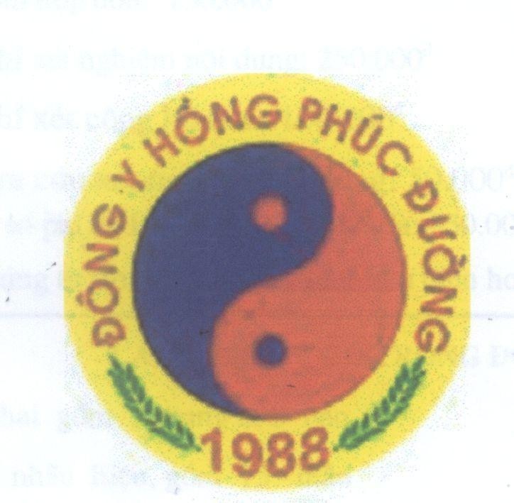 Mẫu nhãn hiệu DONG Y HONG PHUC DUONG 1988