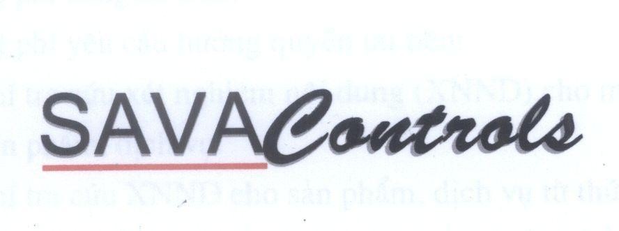 Mẫu nhãn hiệu SAVAControls