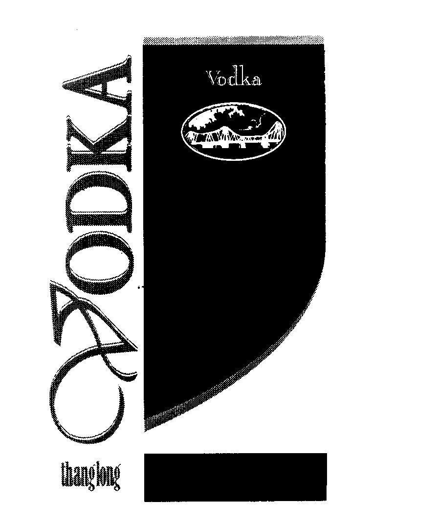 Mẫu nhãn hiệu VODKA thang long