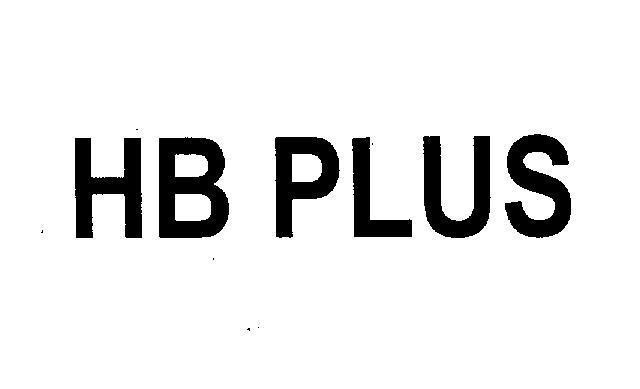 Mẫu nhãn hiệu HB PLUS