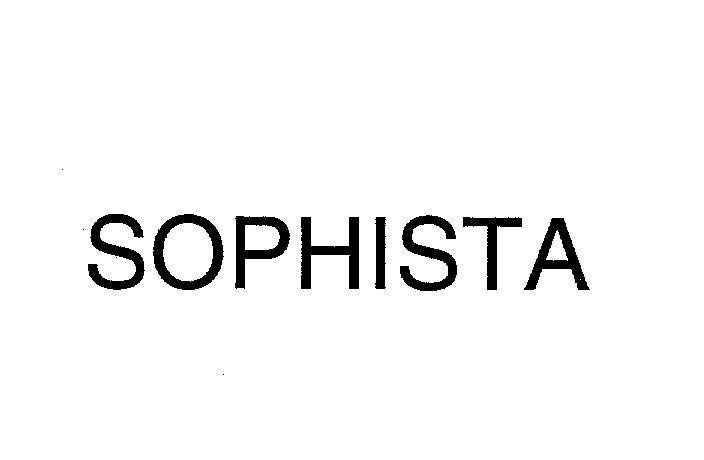 Mẫu nhãn hiệu SOPHISTA