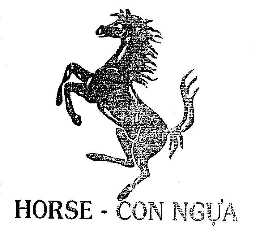 Mẫu nhãn hiệu HORSE - CON NGUA