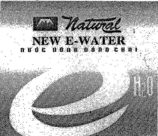 Mẫu nhãn hiệu NATURAL NEW E-WATER E H2O