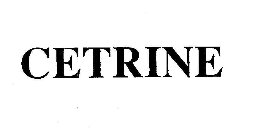 Mẫu nhãn hiệu CETRINE