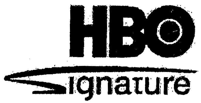 Mẫu nhãn hiệu HBO SIGNATURE