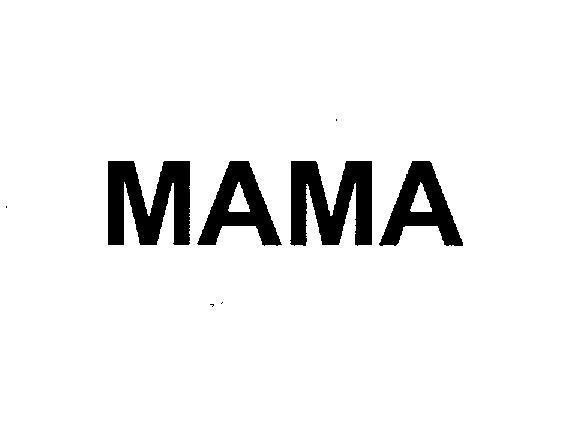 Mẫu nhãn hiệu MAMA