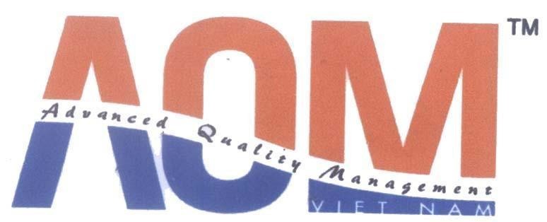 Mẫu nhãn hiệu AQM ADVANCED QUALITY MANAGEMENT VIET NAM