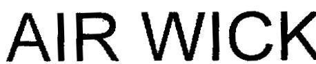 Mẫu nhãn hiệu AIR WICK