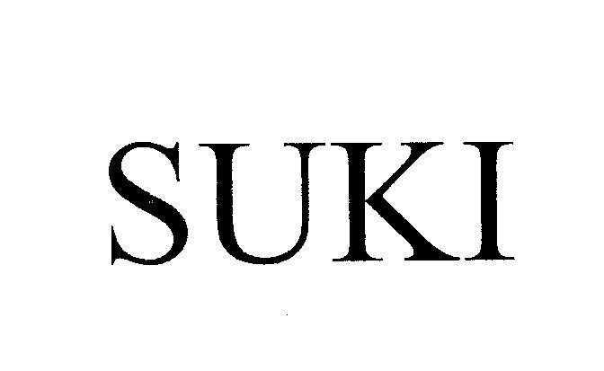 Mẫu nhãn hiệu SUKI