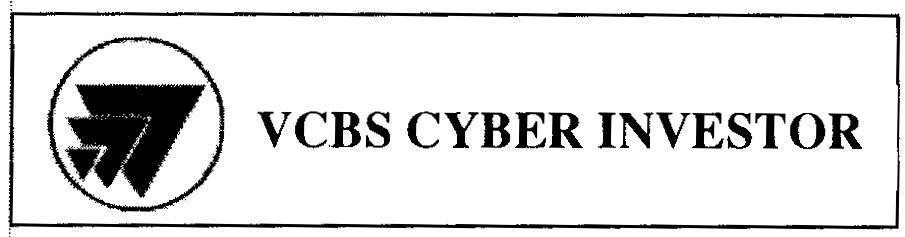 Mẫu nhãn hiệu VCBS CYBER INVESTOR