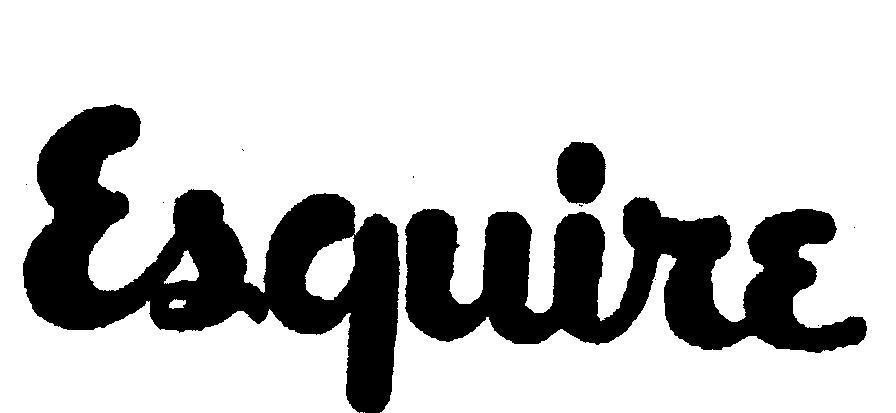 Mẫu nhãn hiệu ESQUIRE