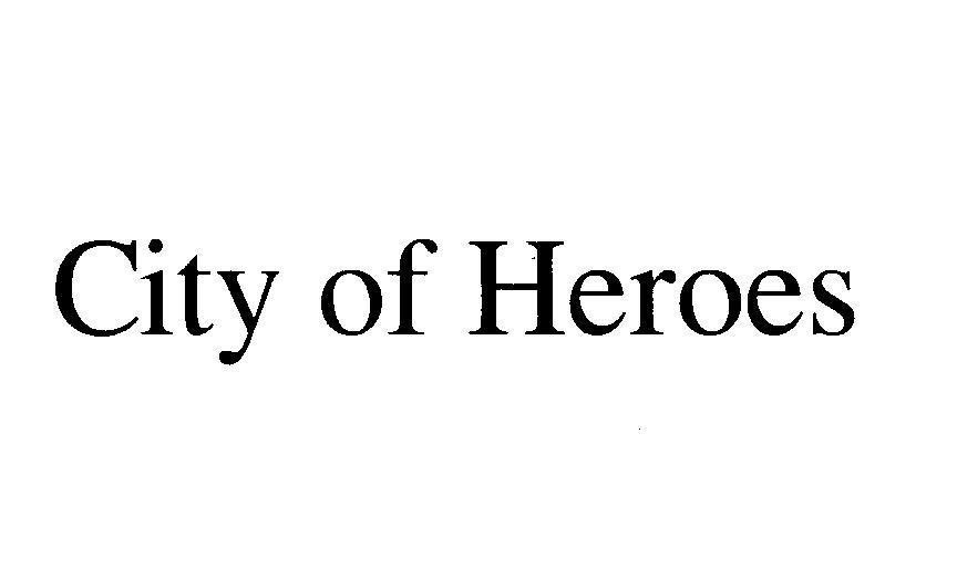 Mẫu nhãn hiệu CITY OF HEROES