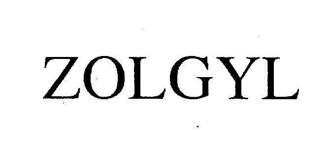 Mẫu nhãn hiệu ZOLGYL