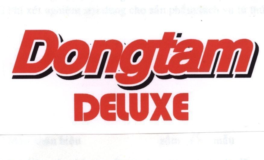 Mẫu nhãn hiệu DONGTAM DELUXE