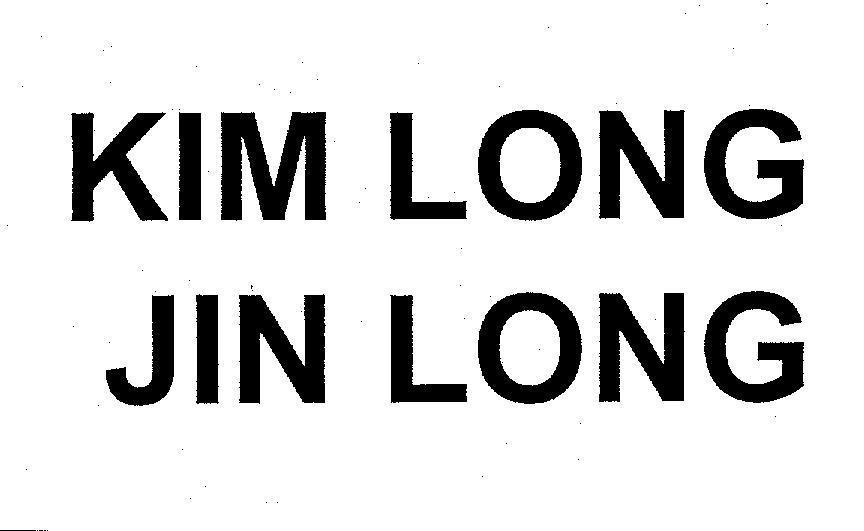 Mẫu nhãn hiệu KIM LONG JIN LONG