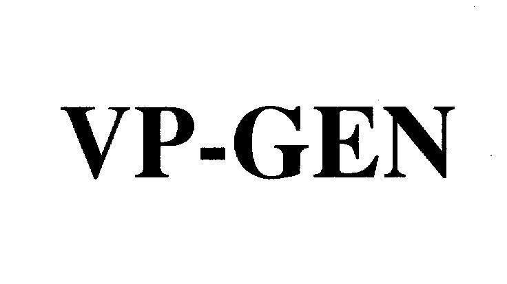 Mẫu nhãn hiệu VP-GEN