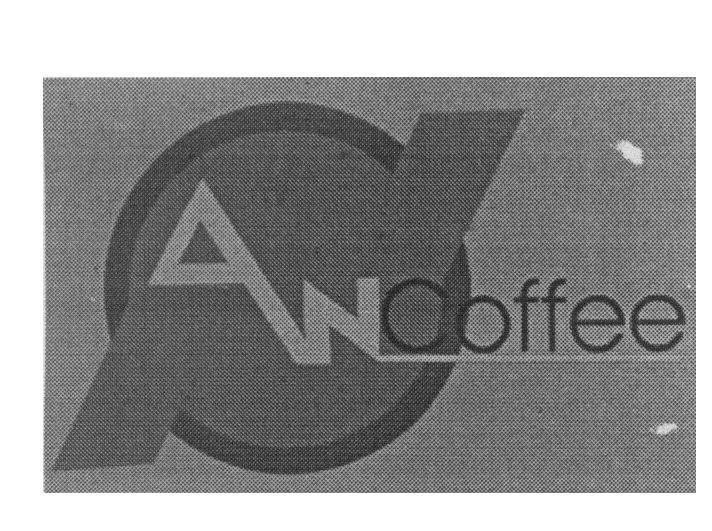 Mẫu nhãn hiệu AN COFFEE