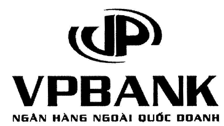 Mẫu nhãn hiệu VP VPBANK Ngân hàng ngoài quốc doanh
