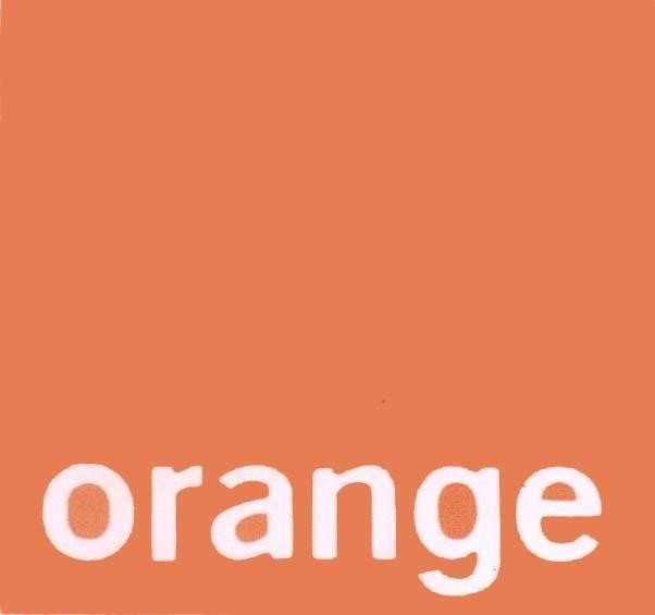Mẫu nhãn hiệu ORANGE