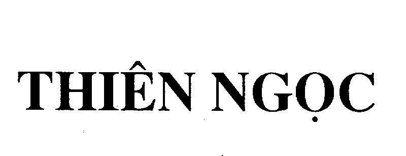Mẫu nhãn hiệu THIEN NGOC