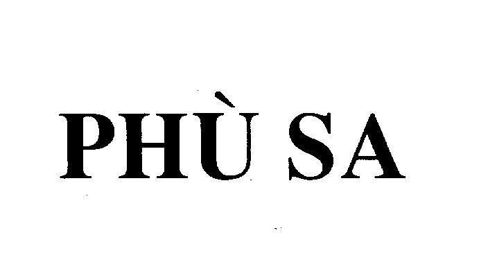Mẫu nhãn hiệu Phù Sa