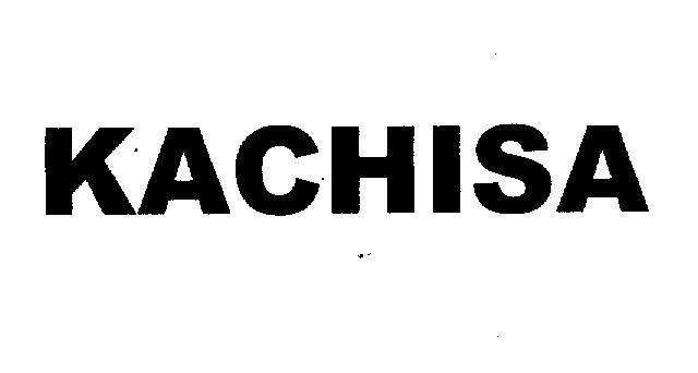 Mẫu nhãn hiệu KACHISA