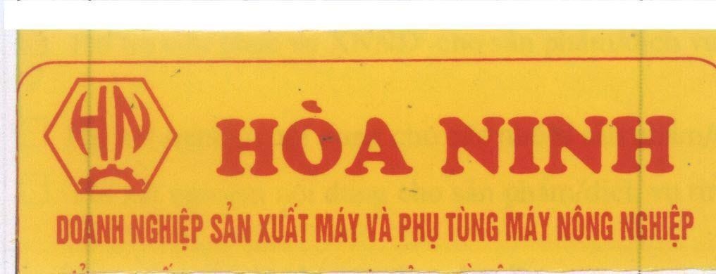 Mẫu nhãn hiệu HN Hòa Ninh