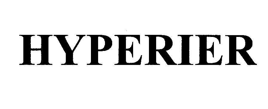 Mẫu nhãn hiệu HYPERIER