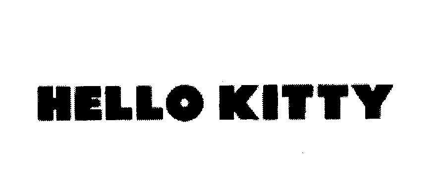 Mẫu nhãn hiệu HELLO KITTY