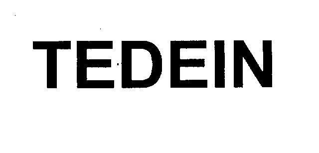 Mẫu nhãn hiệu TEDEIN