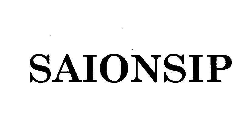 Mẫu nhãn hiệu SAIONSIP
