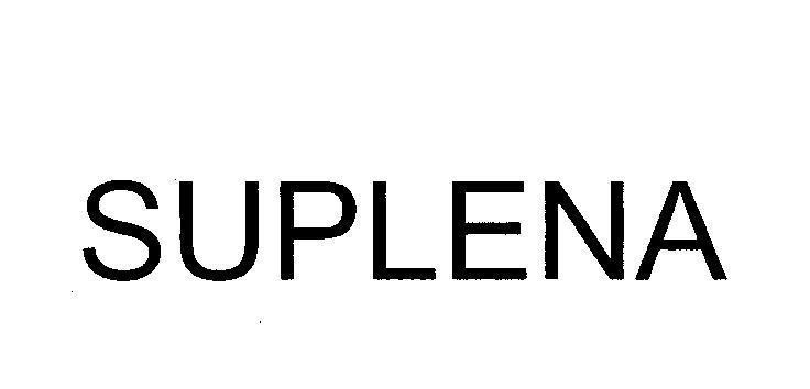 Mẫu nhãn hiệu SUPLENA