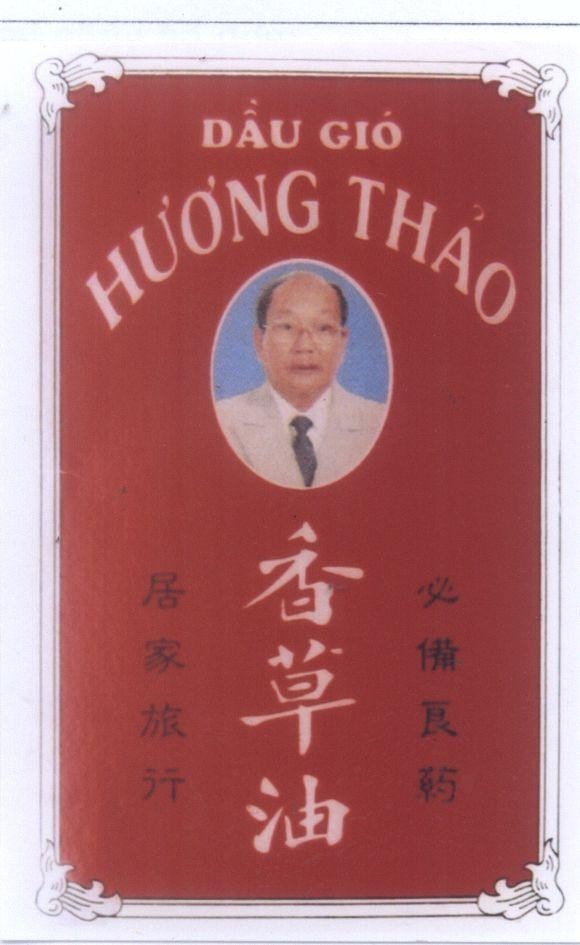 Mẫu nhãn hiệu Dầu gió Hương Thảo [xiang cao you]