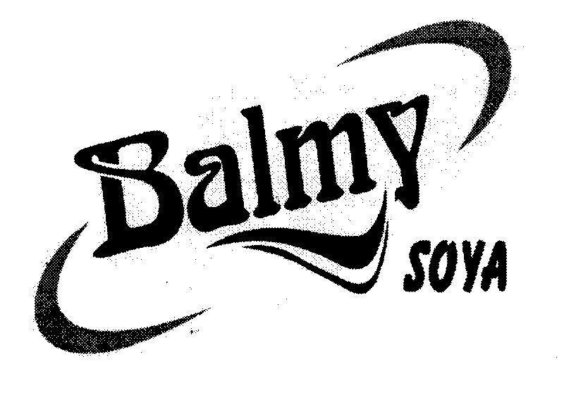 Mẫu nhãn hiệu BALMY SOYA