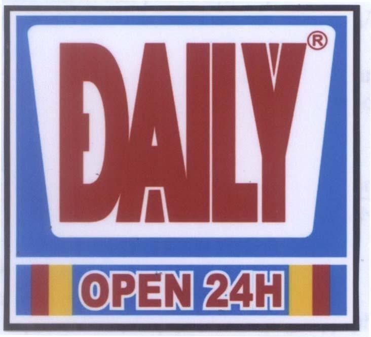 Mẫu nhãn hiệu Đai lý OPEN 24H