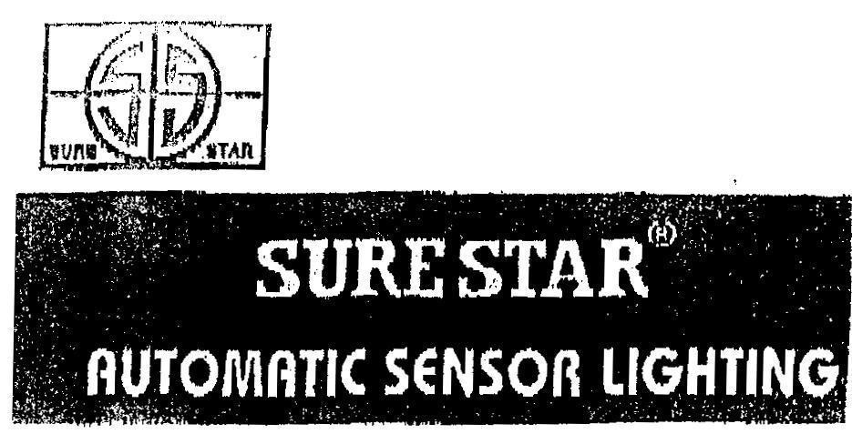 Mẫu nhãn hiệu SS SURE STAR AUTOMATIC SENSOR LIGHTING
