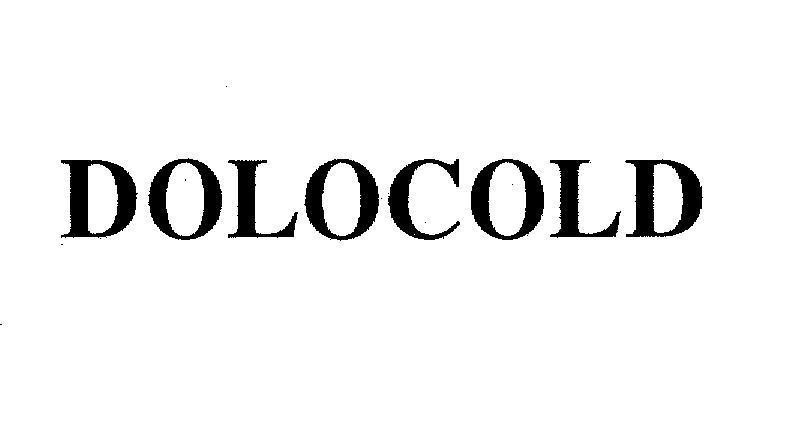 Mẫu nhãn hiệu DOLOCOLD