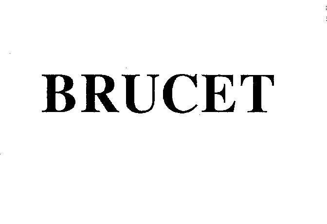 Mẫu nhãn hiệu BRUCET