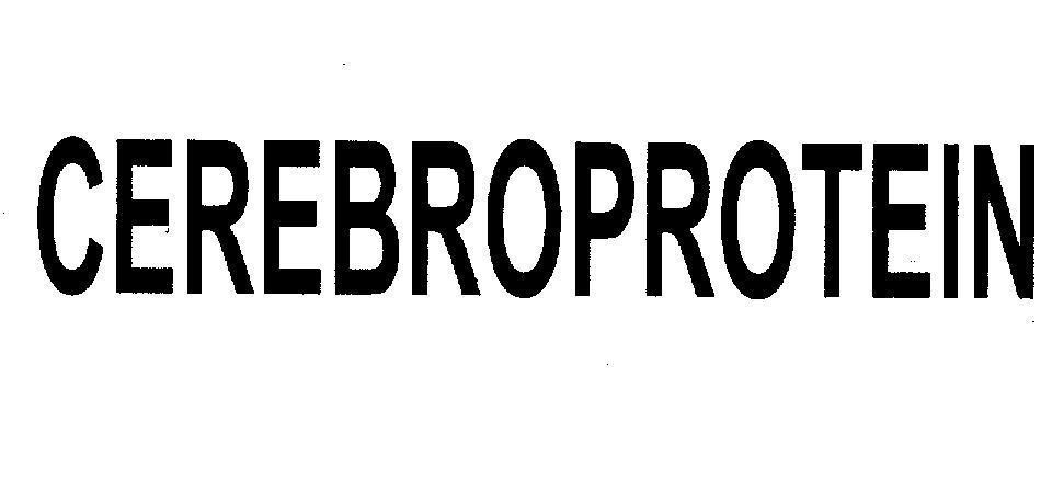 Mẫu nhãn hiệu CEREBROPROTEIN