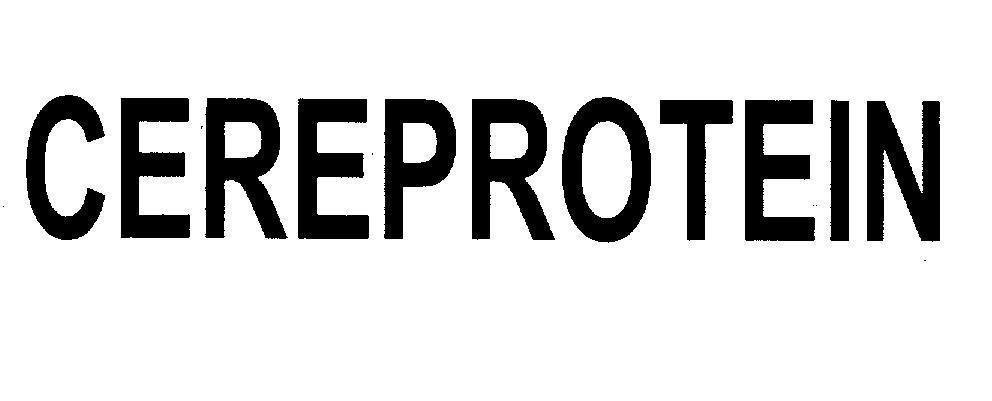 Mẫu nhãn hiệu CEREPROTEIN