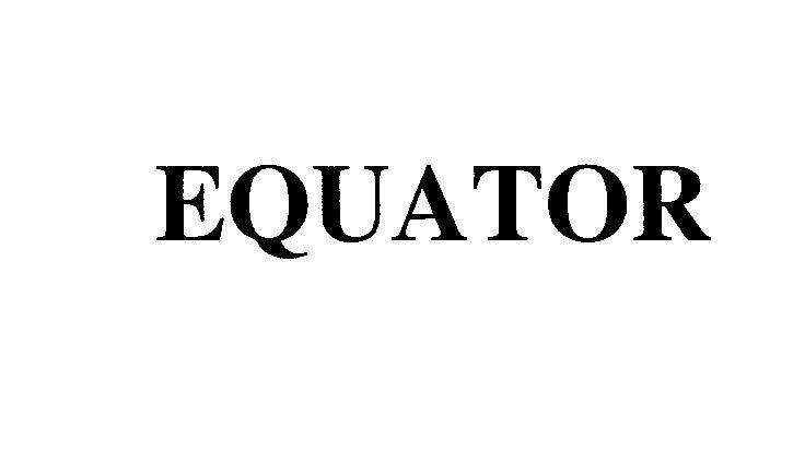 Mẫu nhãn hiệu EQUATOR