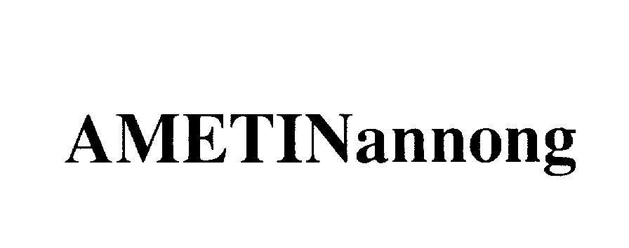 Mẫu nhãn hiệu AMETINannong