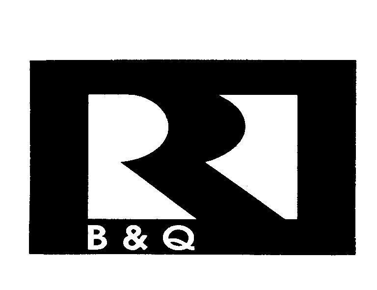 Mẫu nhãn hiệu R B & Q