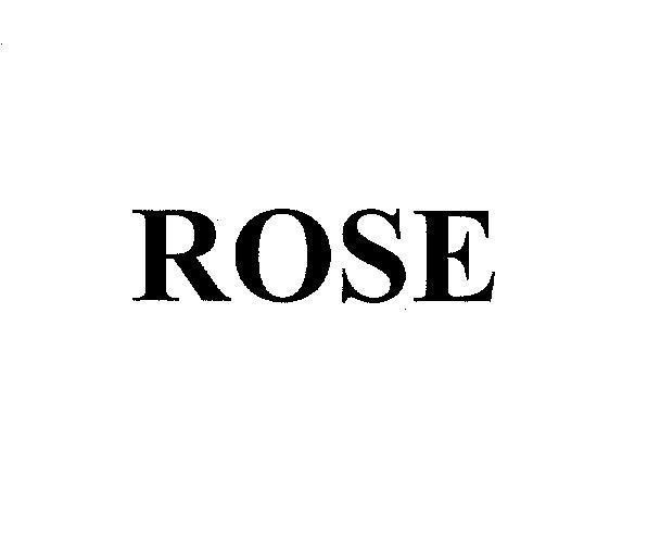 Mẫu nhãn hiệu ROSE