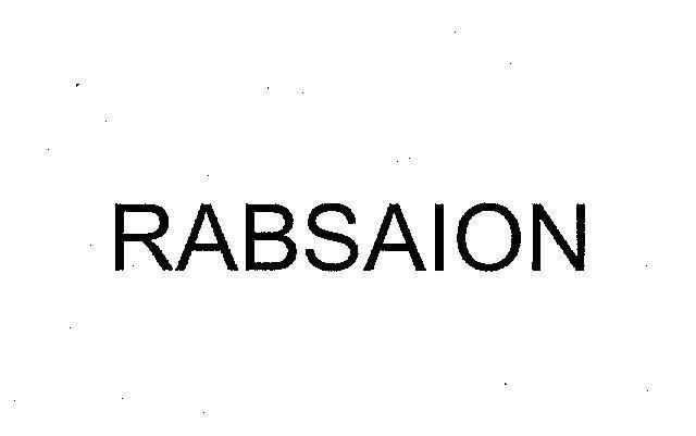 Mẫu nhãn hiệu RABSAION