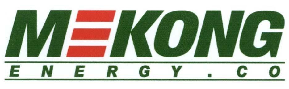 Mẫu nhãn hiệu MEKONG ENERGY.CO
