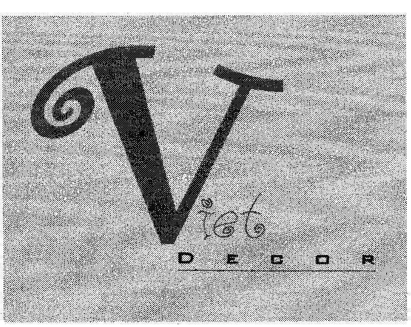 Mẫu nhãn hiệu V VIET DECOR